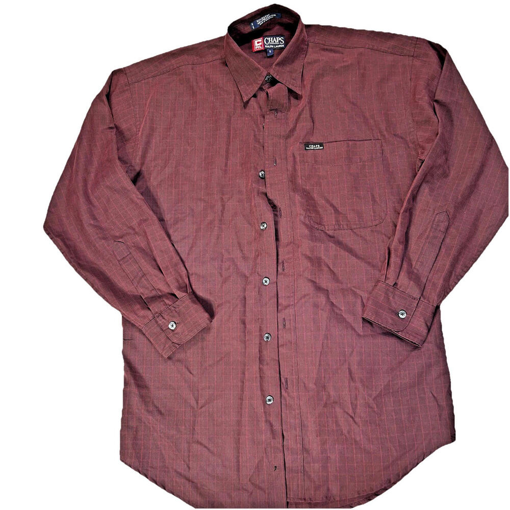 Chaps‎ Ralph Lauren Men's Button Down Long Sleeve Shirt, Small